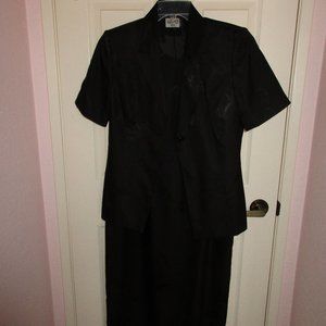 Kasper dressy black suit